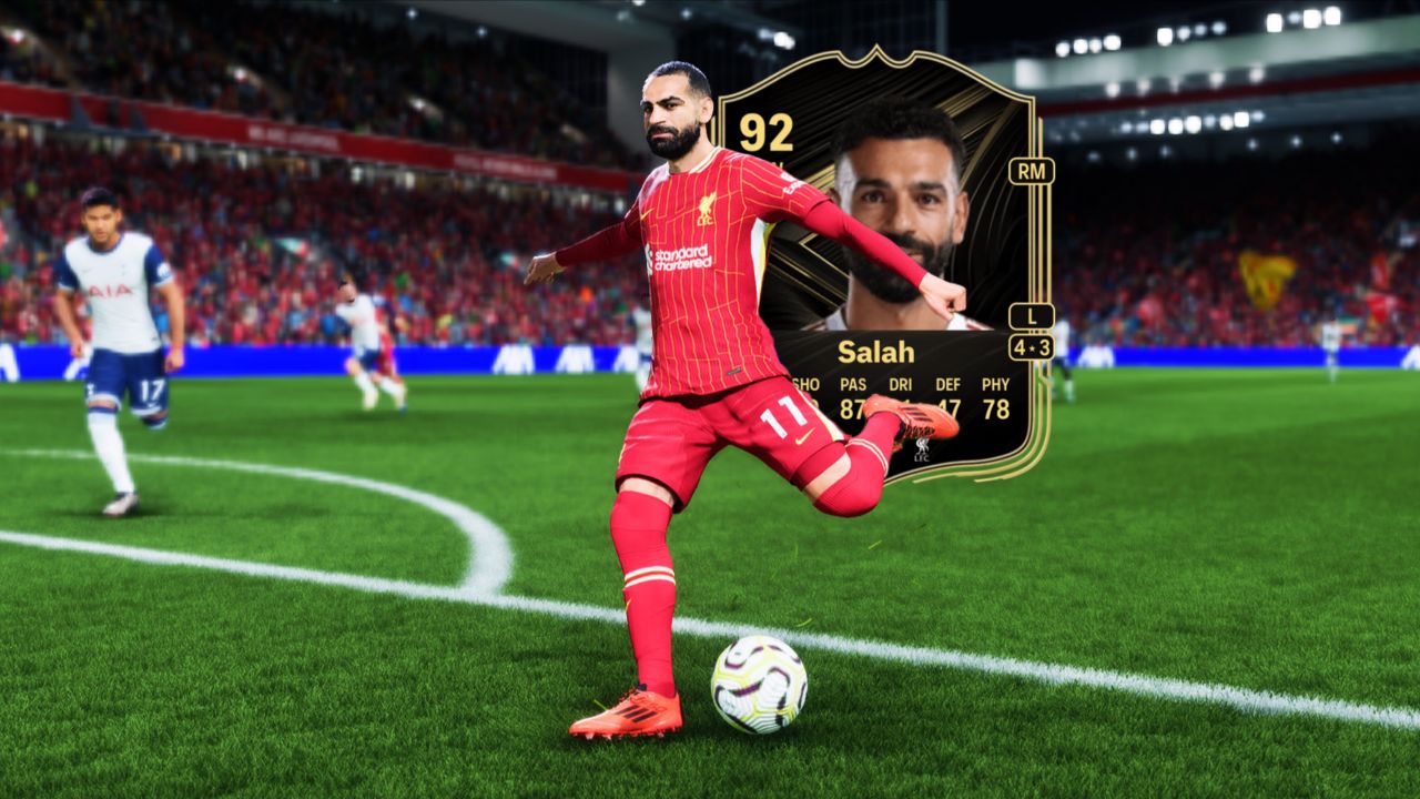 شبیه‌سازی محمد صلاح در بازی EA FC 26 