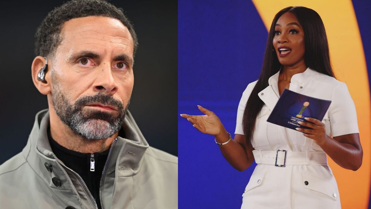 سامانتا جانسون، مجری بین‌المللی - ریو فردیناند، کارشناس فوتبال 