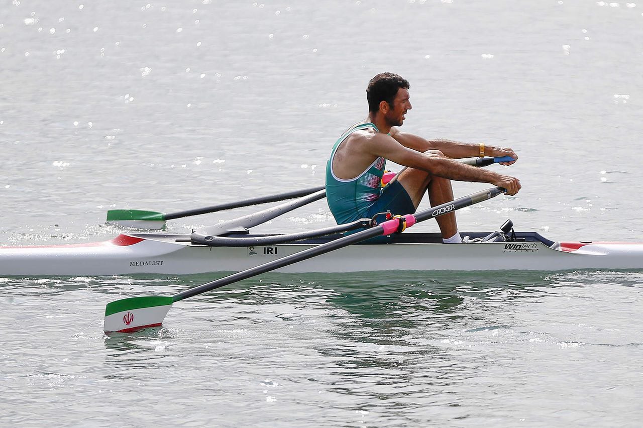 محسن شادی-قایقرانی-بازی‌های آسیایی جاکارتا
