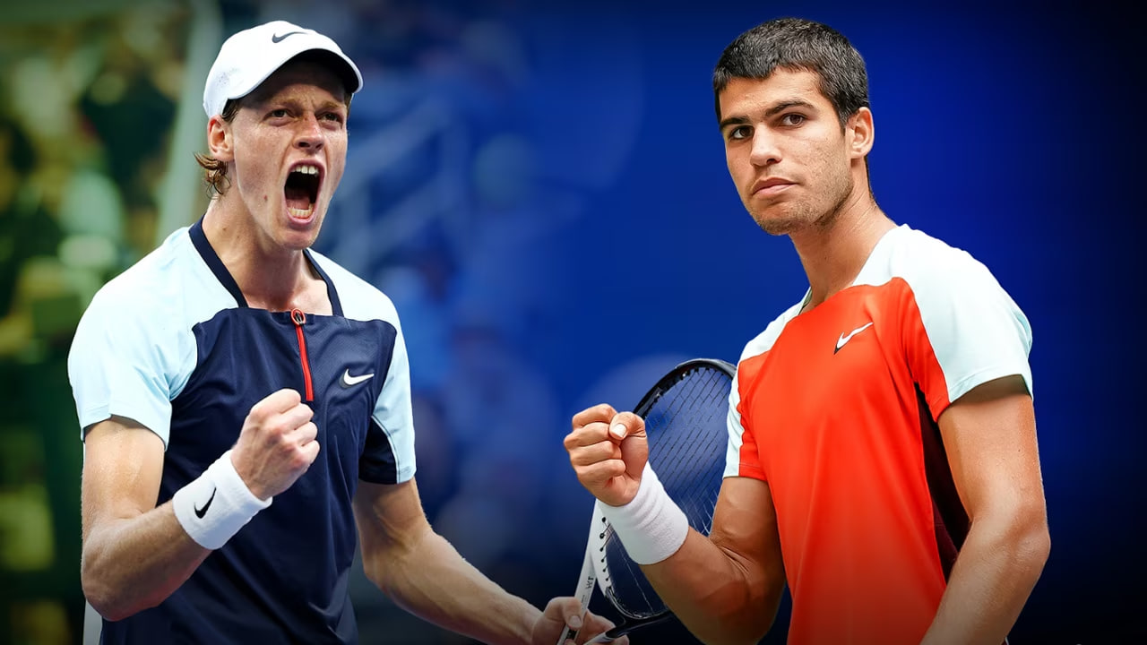 کارلوس آلکاراس-یانیک سینر-تنیس ریاض