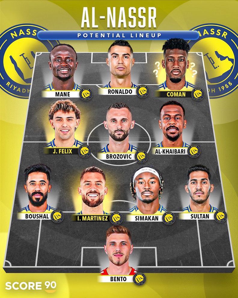 ترکیب النصر در فصل ۲۰۲۵ ۲۶