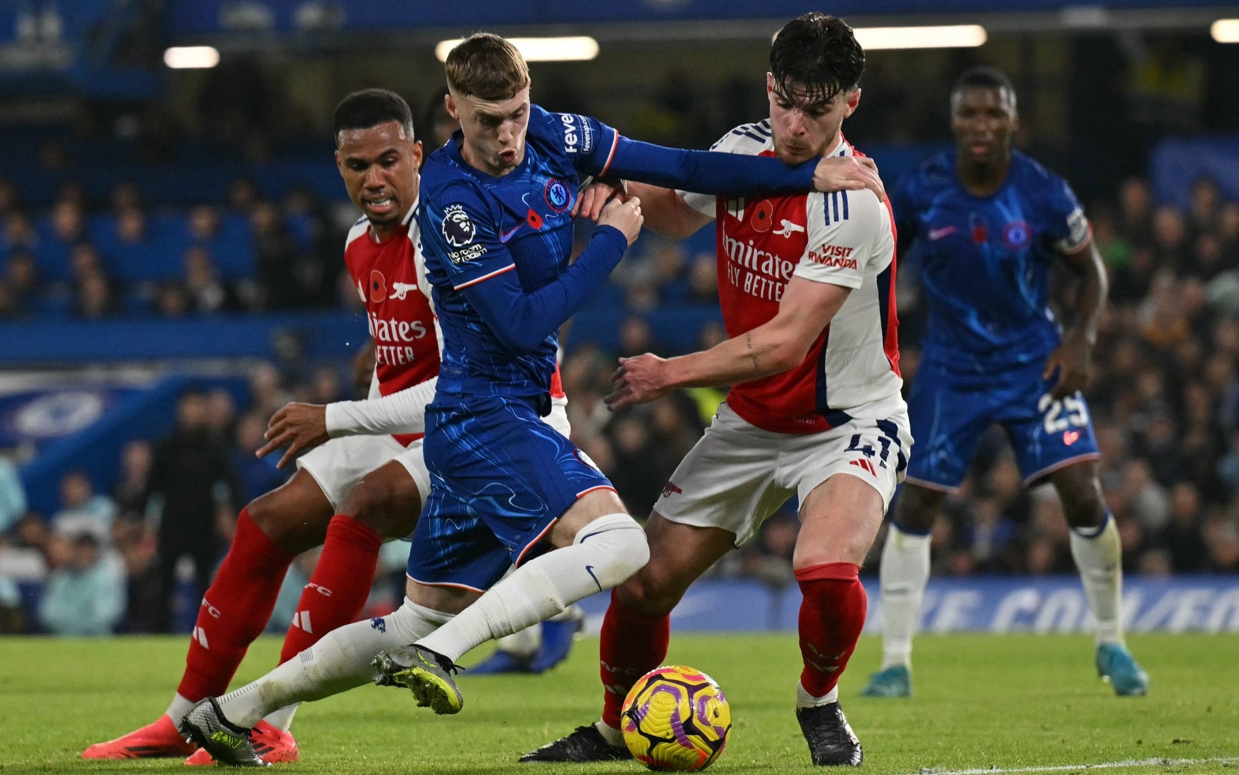 درگیری دکلان رایس و کول پالمر