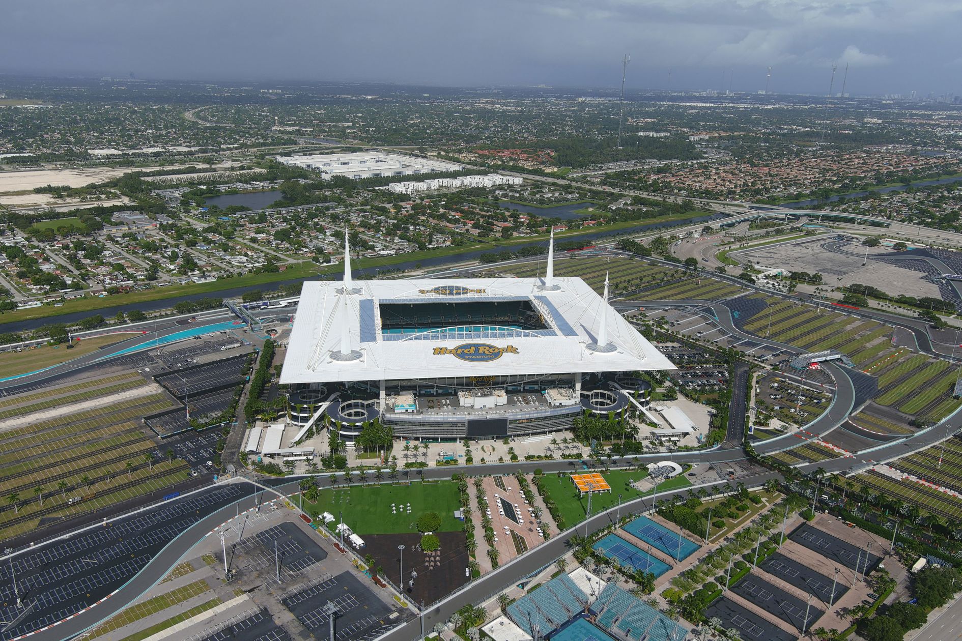 ورزشگاه هارد راک واقع در میامی