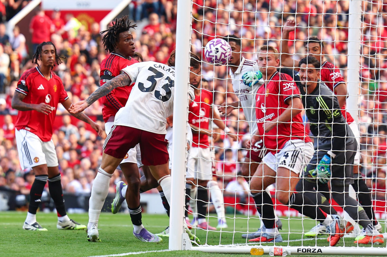 گل کالافیوری به منچستریونایتد