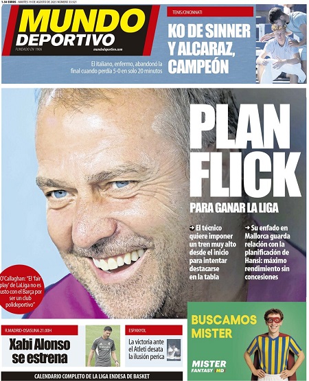 موندو دپورتیوو - 19 اوت 2025