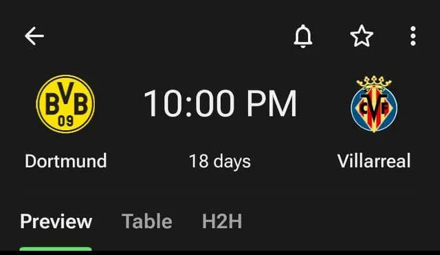 دورتموند-ویارئال