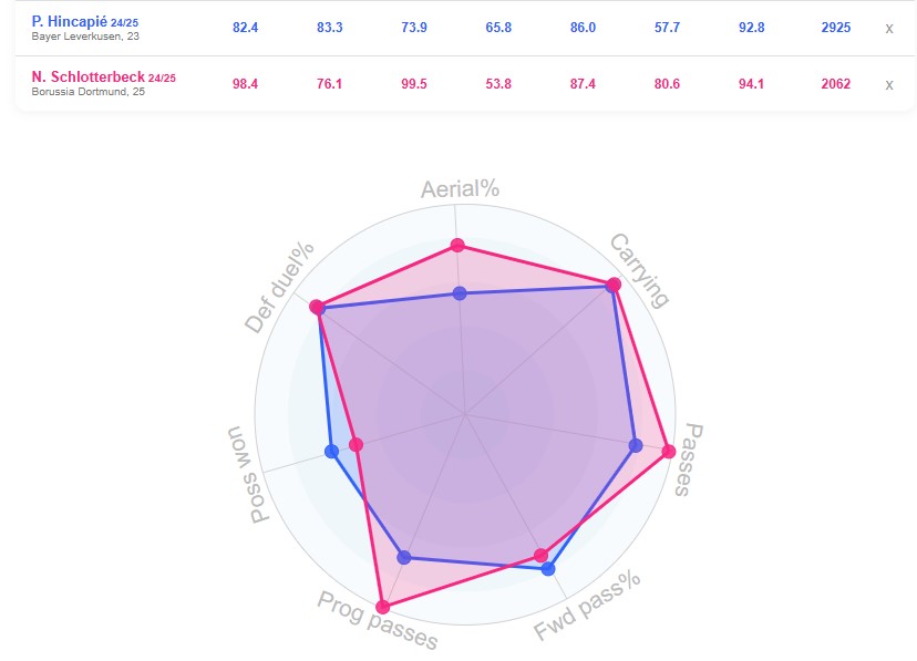 مقایسه هینکاپیه و اشلوتربک