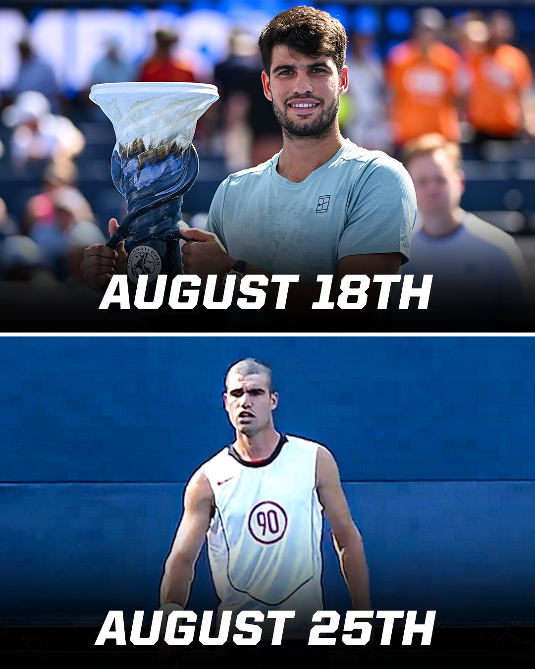 کارلوس آلکاراس - یو اس اوپن ۲۰۲۵