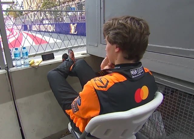 اسکار پیاستری - مک لارن - گرندپری آذربایجان ۲۰۲۵ - فرمول یک