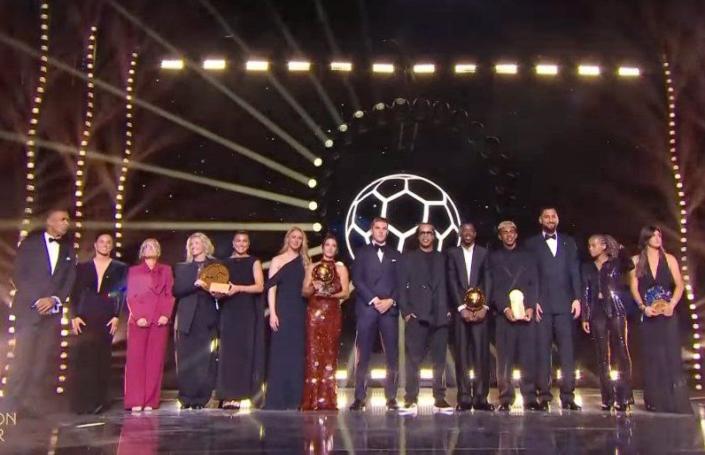برندگان مراسم توپ طلای 2025