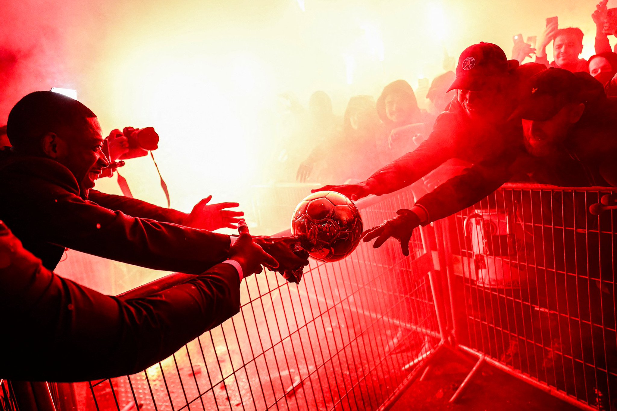 عثمان دمبله - توپ طلا ۲۰۲۵ - پاریس