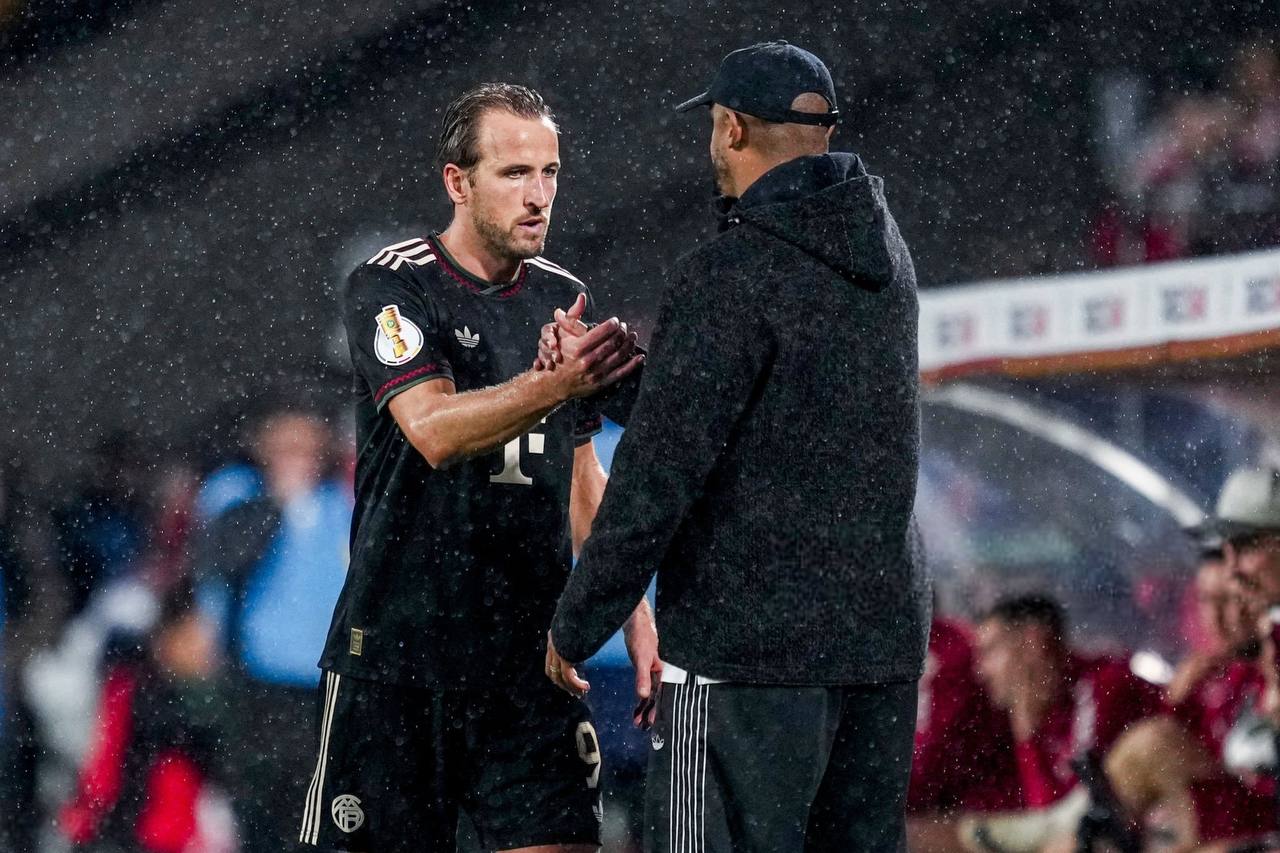 ونسان کمپانی و هری کین در بایرن مونیخ