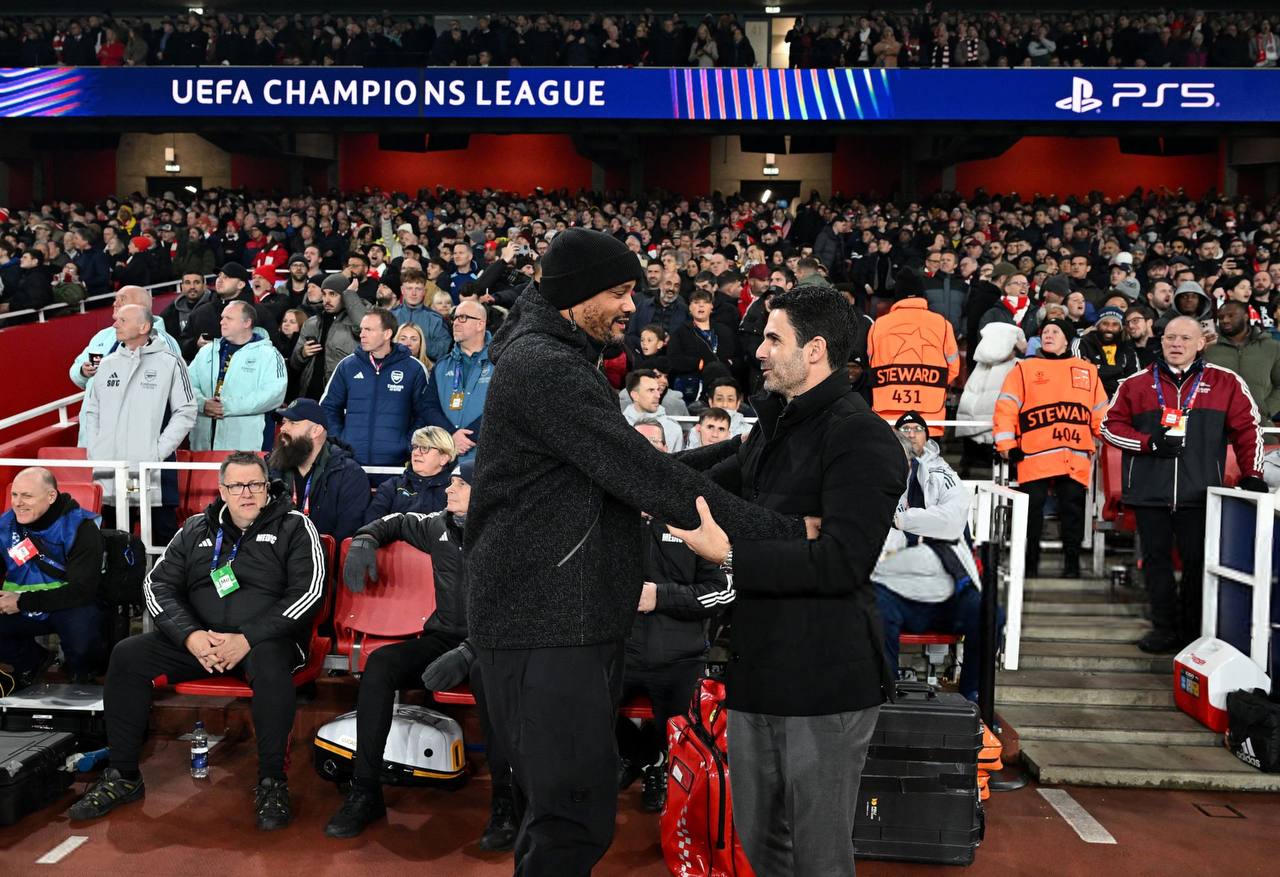 میکل آرتتا - ونسان کمپانی - لیگ قهرمانان اروپا