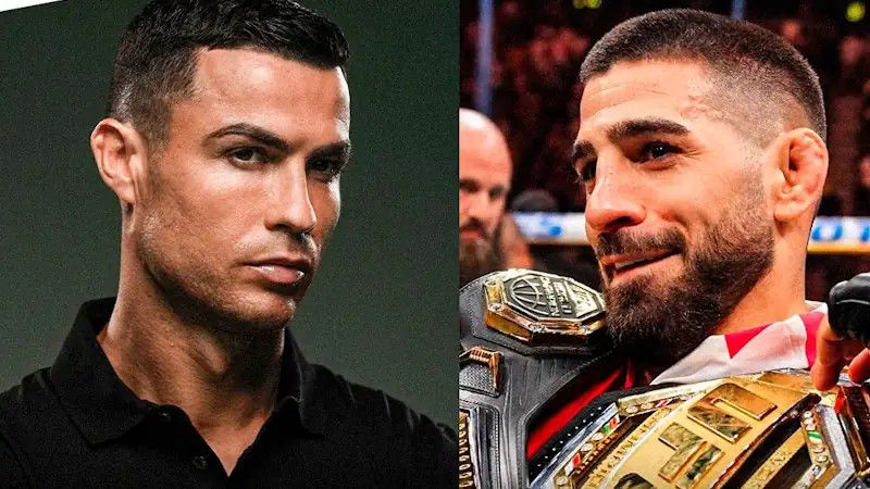 ایلیا توپوریا، مبارز UFC - کریستیانو رونالدو، مهاجم پرتغالی النصر عربستان