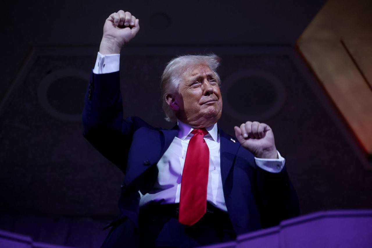 دونالد ترامپ - رئیس جمهور ایالات متحده آمریکا - قرعه کشی جام جهانی 2026