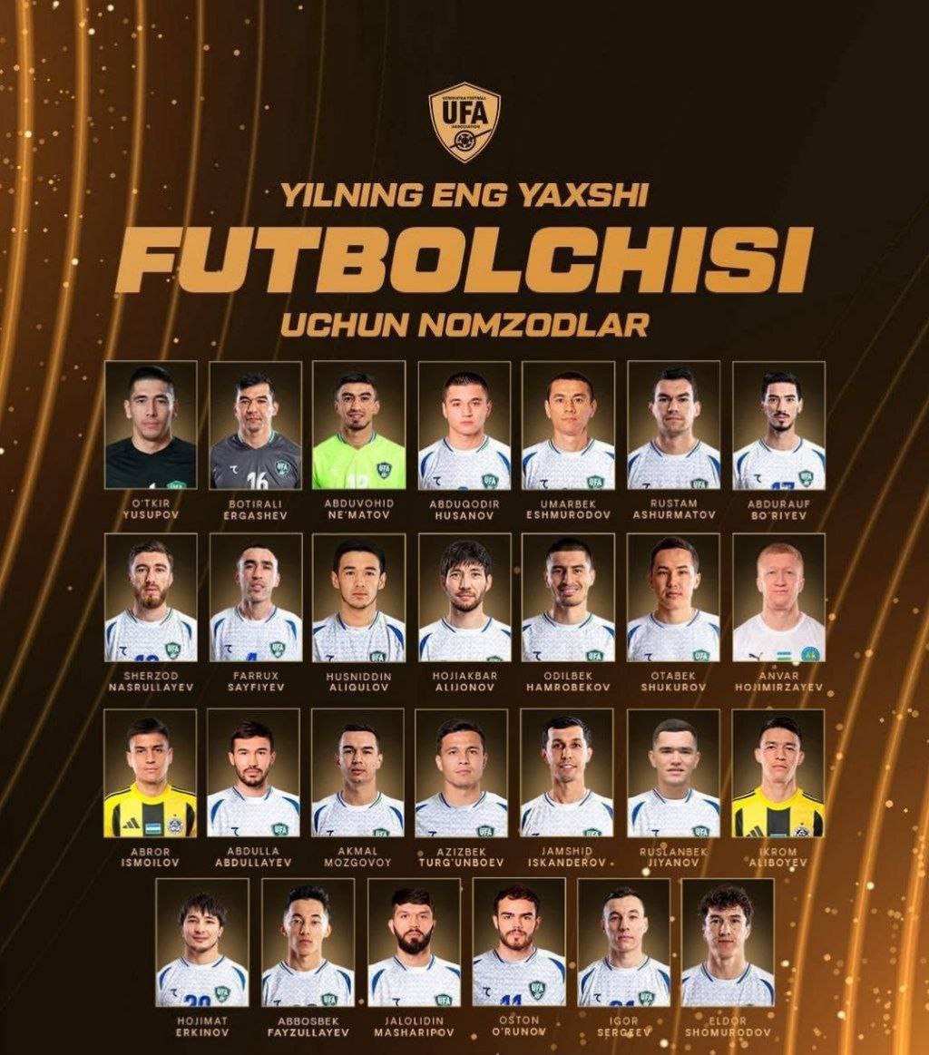 بازیکنان ازبکستان