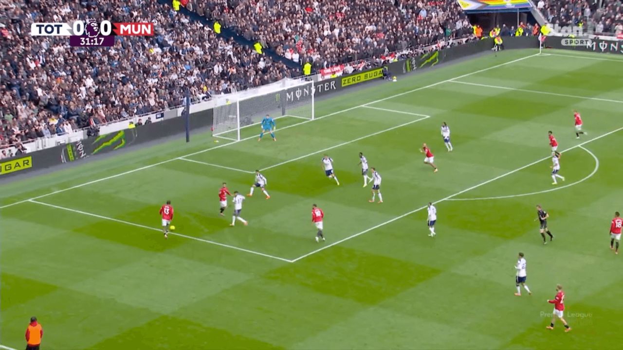 بازی تاتنهام و منچستریونایتد