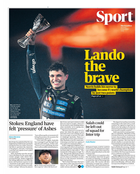 گاردین - 8 دسامبر 2025