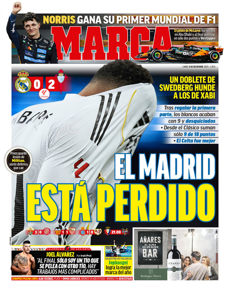 مارکا - 8 دسامبر 2025