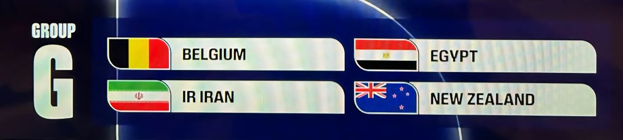عکس از گروه G ایران در جام جهانی