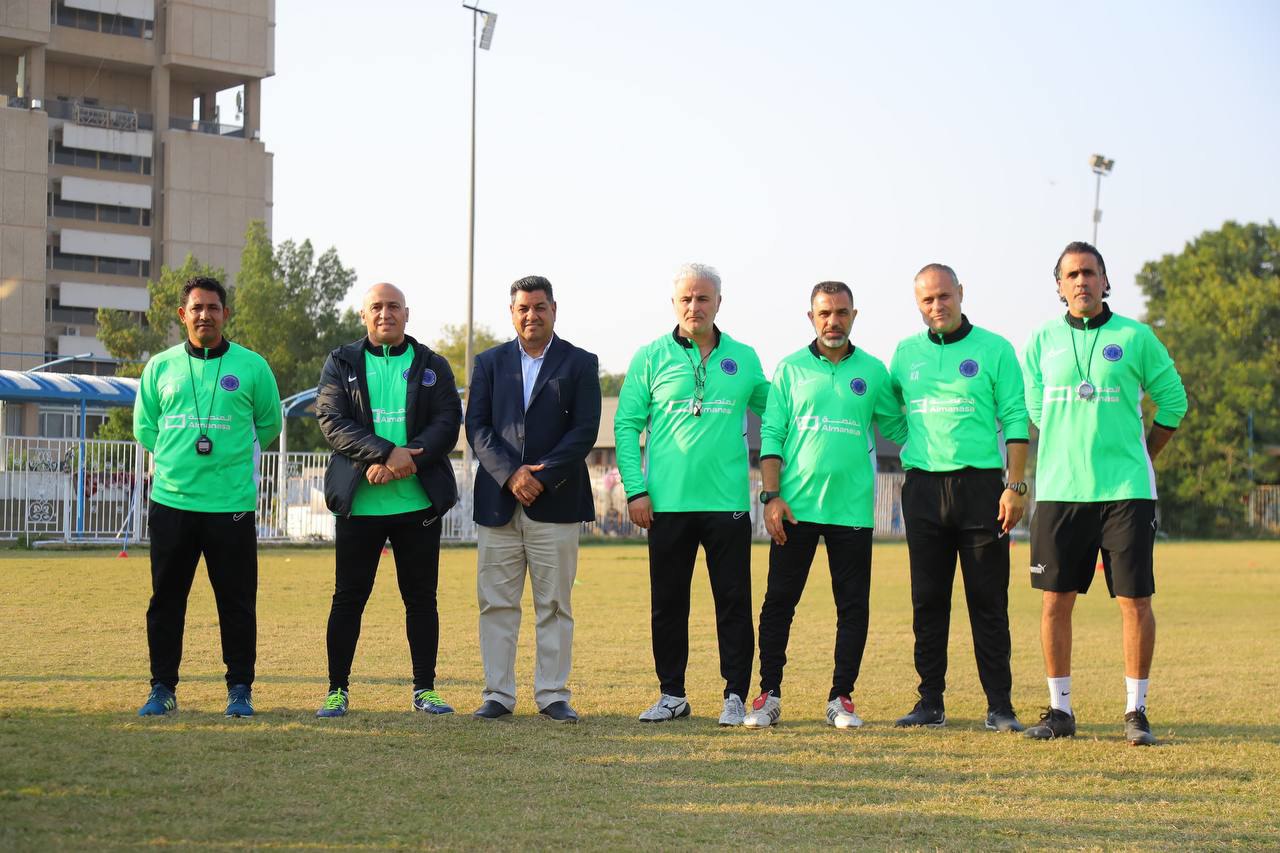 عکس از تمرین الطلبه با علیرضا منصوریان