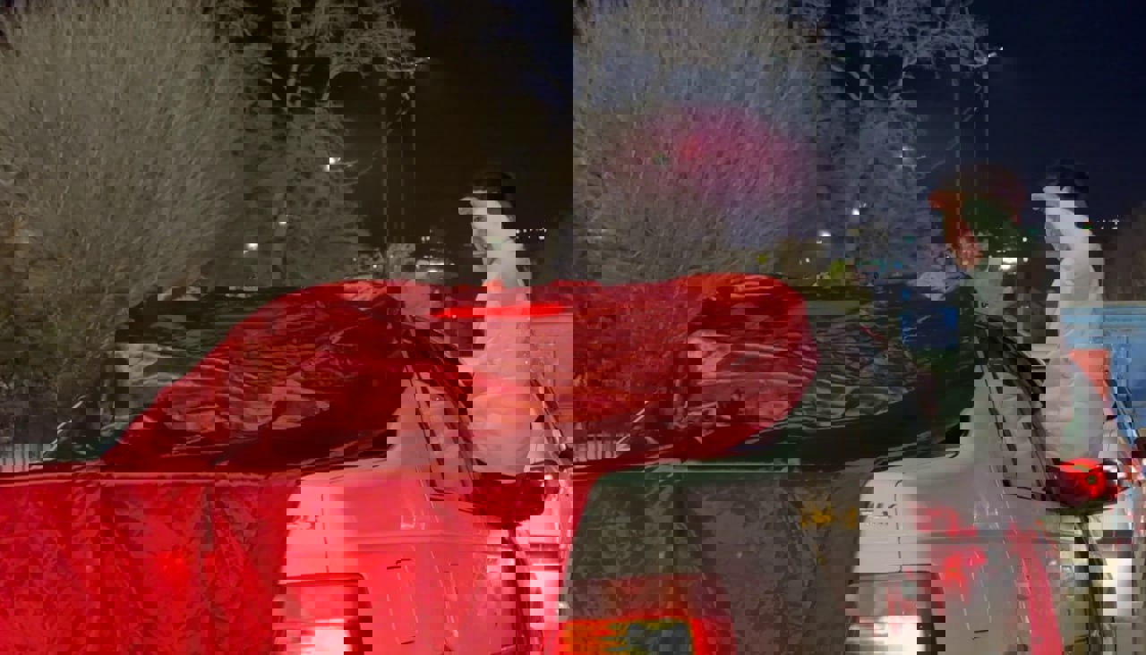 عکس از شادی هواداران تراکتور در تبریز