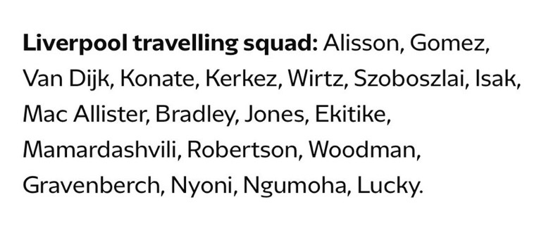 لیست لیورپول