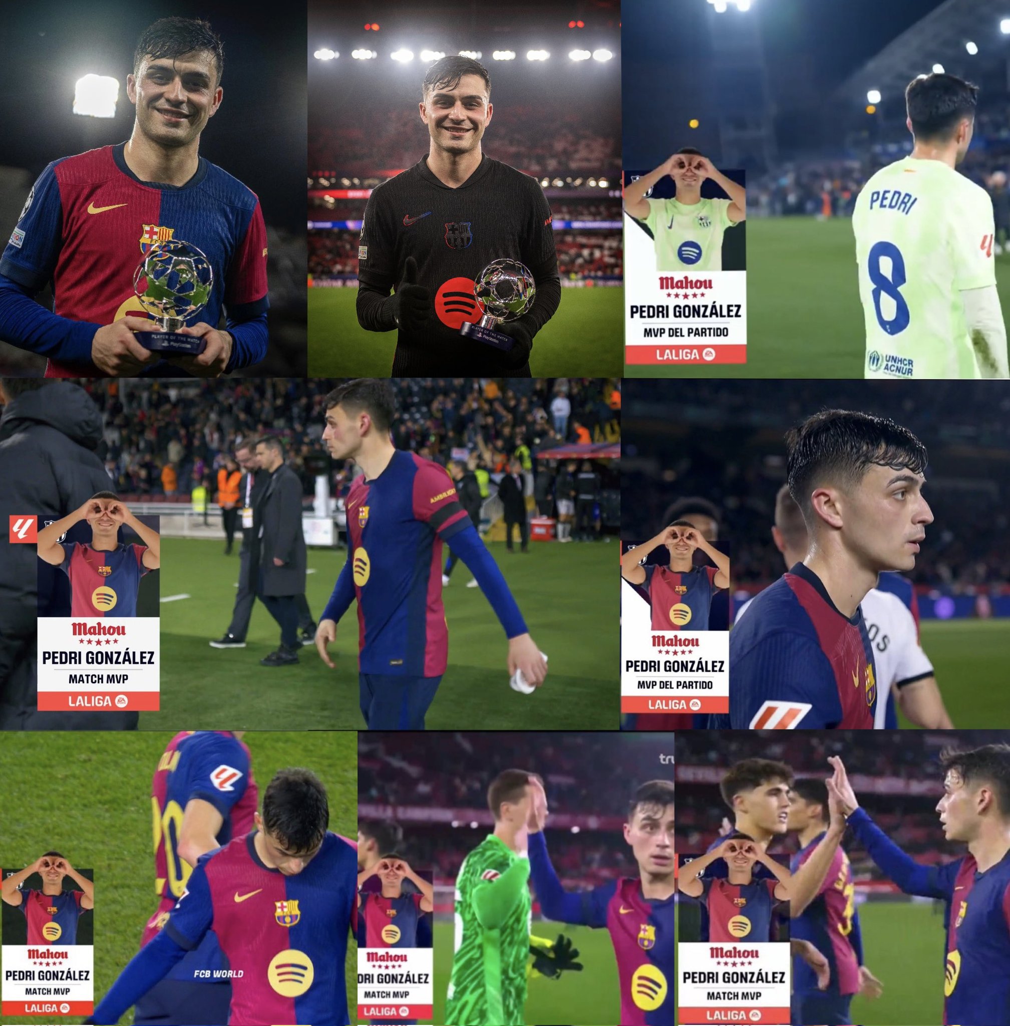 عملکرد شاهکار پدری در بارسلونا 