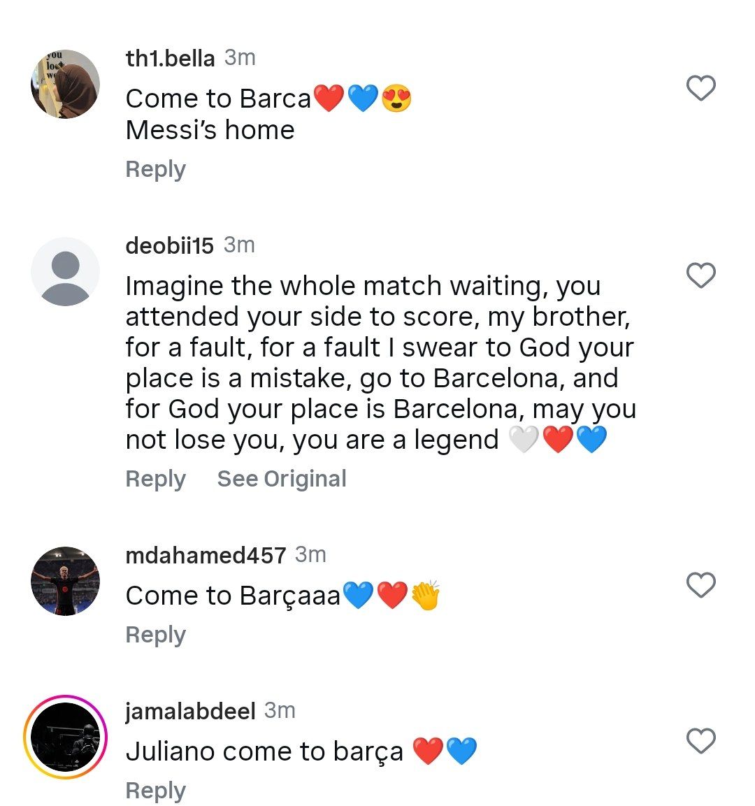 درخواست هواداران بارسلونا برای خرید خولیان آلوارز 