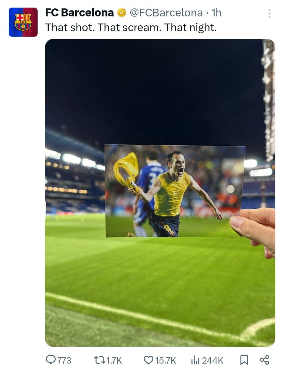 توییت بسیار جنجالی‌‌ بارسلونا در آستانه بازی با چلسی