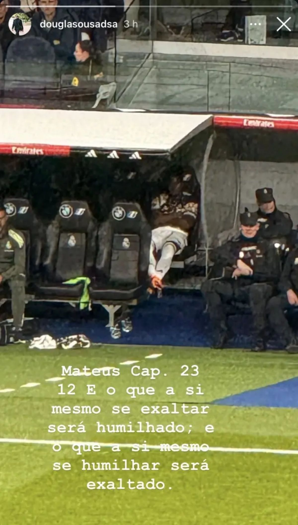 حمله پدر اندریک به رئال مادرید؛ آیه از انجیل را هشدار داد