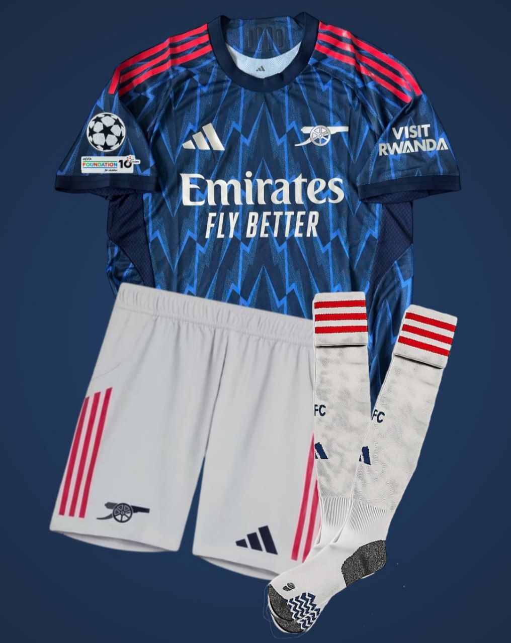 ترکیب لباس آرسنال در مسابقه با اتلتیک بیلبائو 