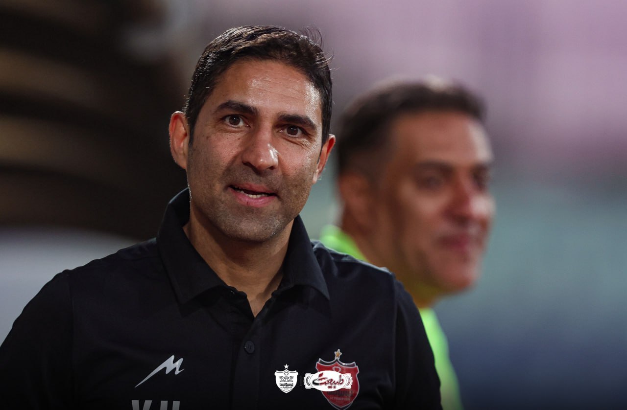 وحید هاشمیان سرمربی پرسپولیس و بازیکن سابق بوخوم و بایرن مونیخ آلمان - لیگ برتر ایران